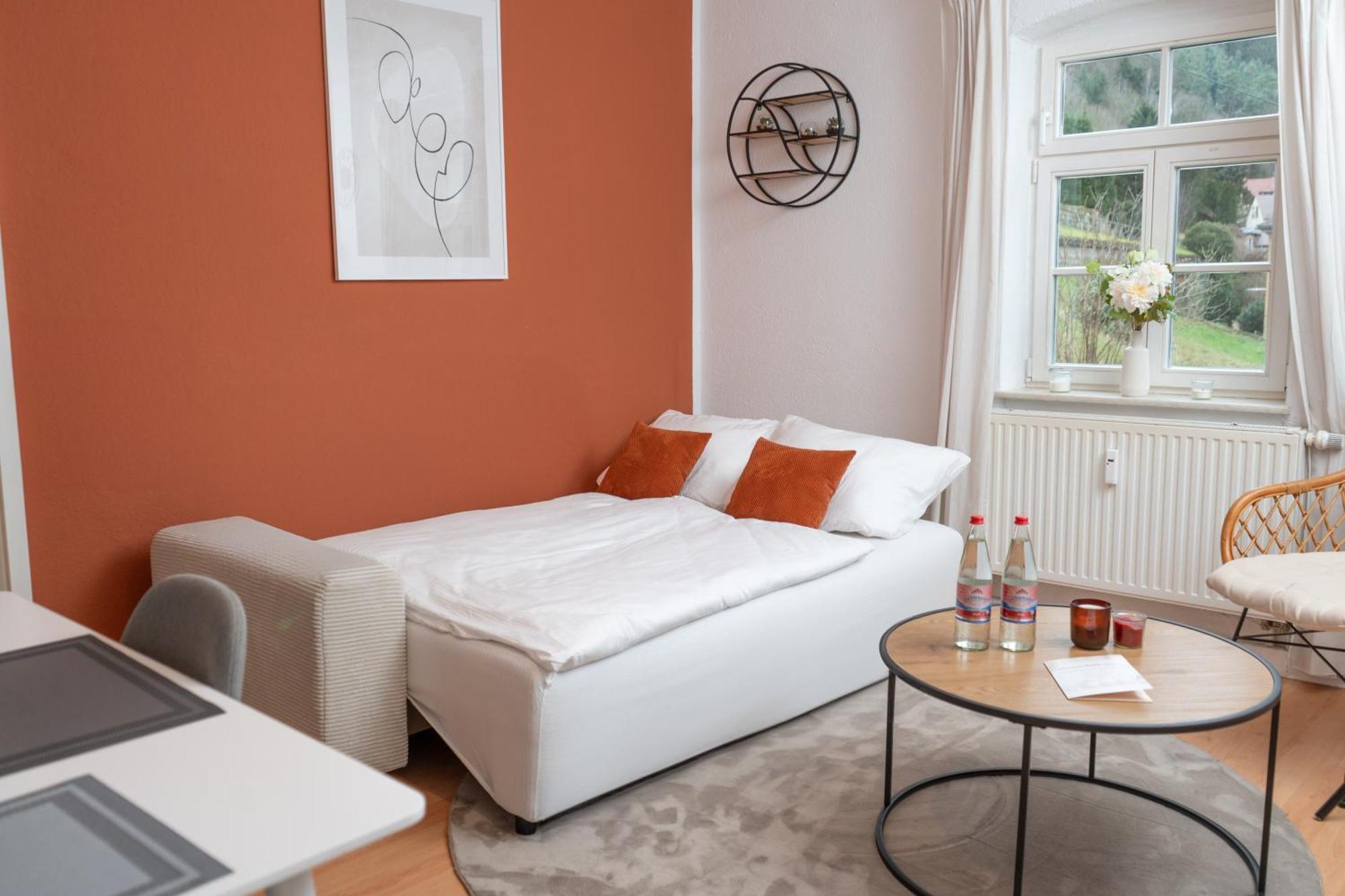 Stilvolles Apartment Mit Festungsblick Im Zentrum Konigstein an der Elbe Luaran gambar